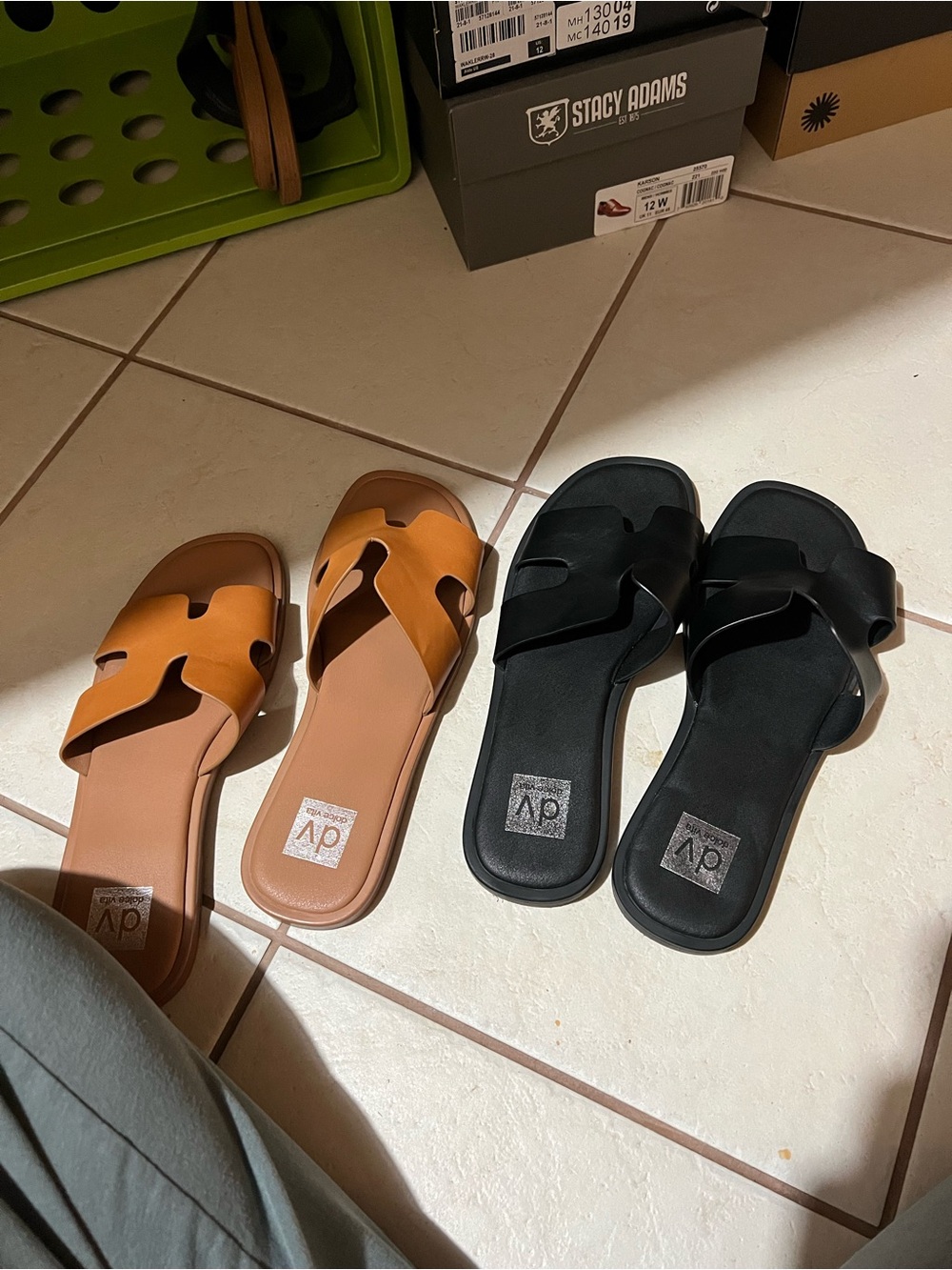 Dolce Vita Slide Sandals — Casual Women’s Slip-Ons, 2 pairs